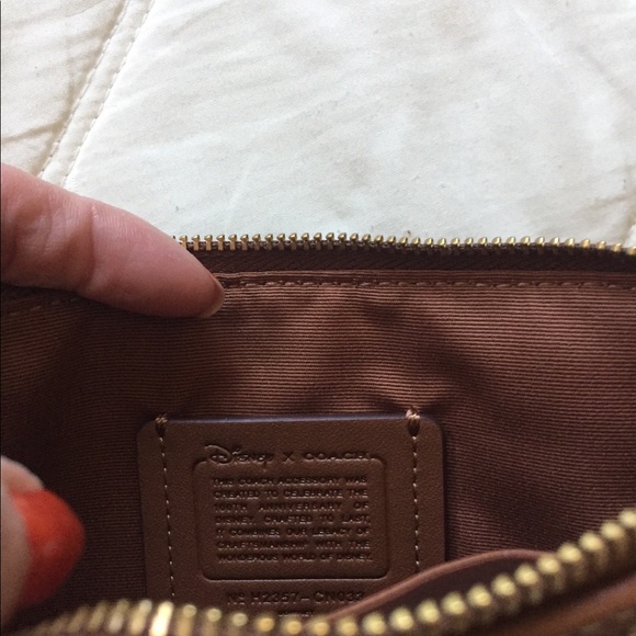 Coach Disney wristlet - Picture 7 of 7